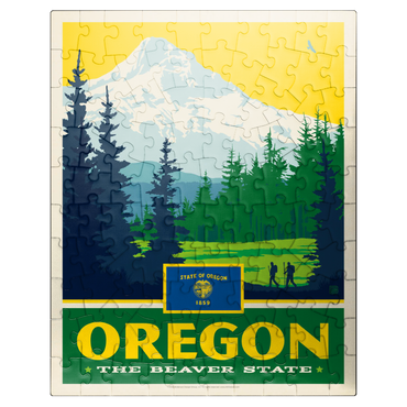 puzzleplate Oregon: The Beaver State 100 Jigsaw Puzzle