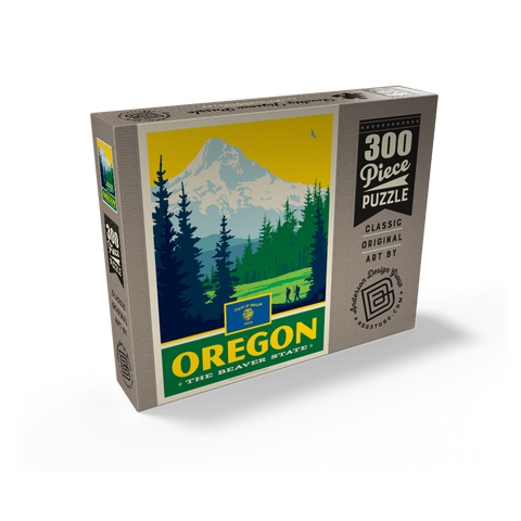 Oregon: The Beaver State 300 Jigsaw Puzzle box view2