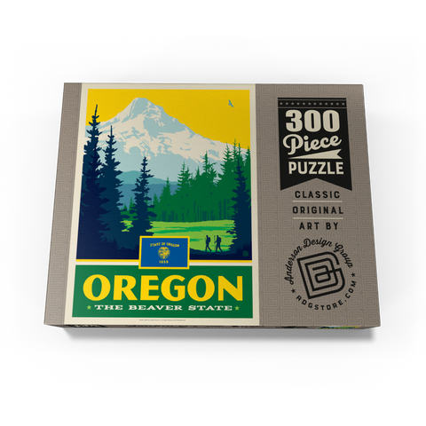 Oregon: The Beaver State 300 Jigsaw Puzzle box view3