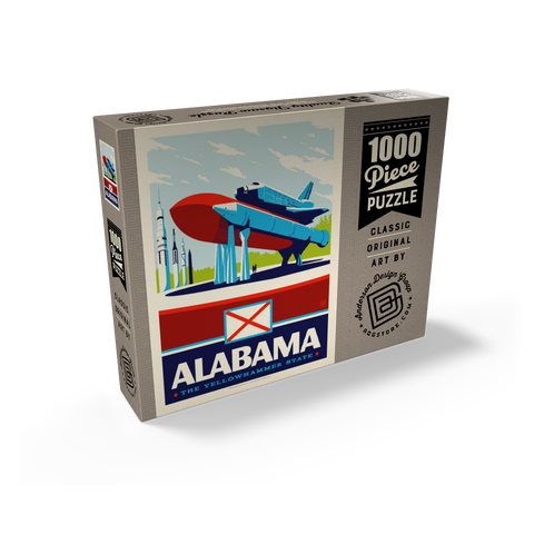 Alabama: The Yellowhammer State 1000 Jigsaw Puzzle box view2