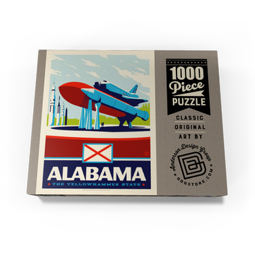 Alabama: The Yellowhammer State 1000 Jigsaw Puzzle box view3