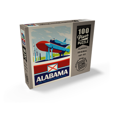 Alabama: The Yellowhammer State 100 Jigsaw Puzzle box view2