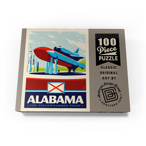 Alabama: The Yellowhammer State 100 Jigsaw Puzzle box view3