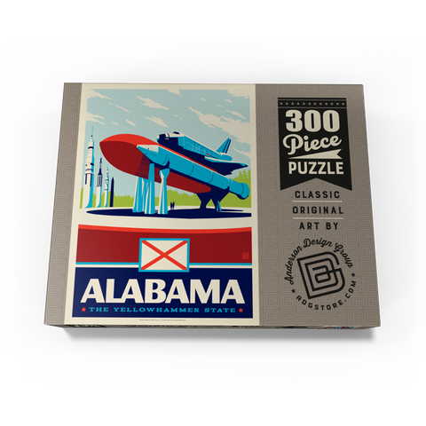 Alabama: The Yellowhammer State 300 Jigsaw Puzzle box view3