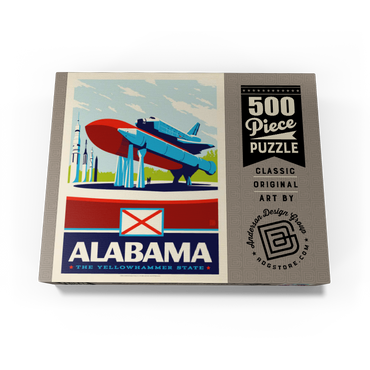 Alabama: The Yellowhammer State 500 Jigsaw Puzzle box view3