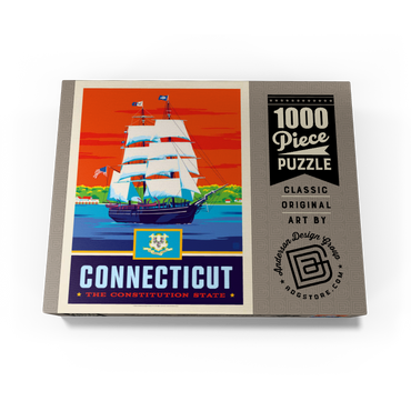 Connecticut: The Constitution State 1000 Jigsaw Puzzle box view3