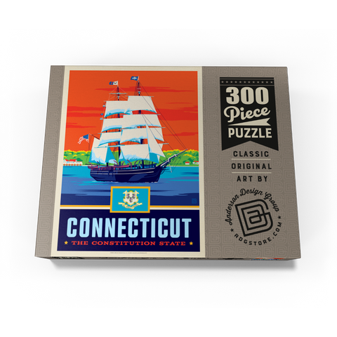Connecticut: The Constitution State 300 Jigsaw Puzzle box view3