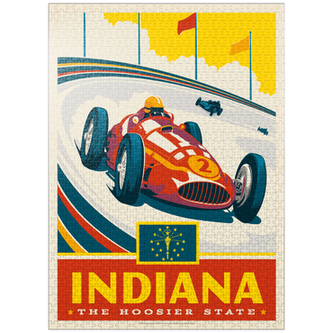puzzleplate Indiana: The Hoosier State 1000 Jigsaw Puzzle