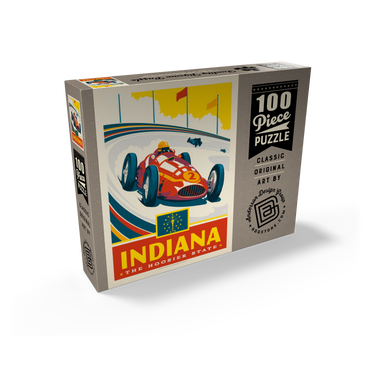 Indiana: The Hoosier State 100 Jigsaw Puzzle box view2
