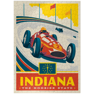 puzzleplate Indiana: The Hoosier State 300 Jigsaw Puzzle
