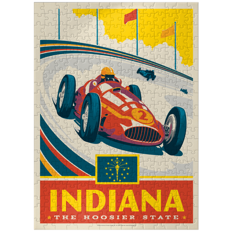 puzzleplate Indiana: The Hoosier State 300 Jigsaw Puzzle
