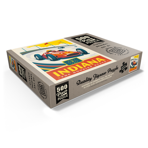 Indiana: The Hoosier State 500 Jigsaw Puzzle box view1