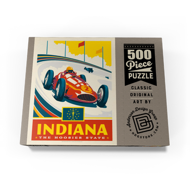 Indiana: The Hoosier State 500 Jigsaw Puzzle box view3