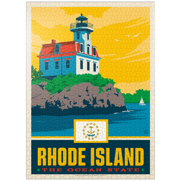 puzzleplate Rhode Island: The Ocean State 1000 Jigsaw Puzzle