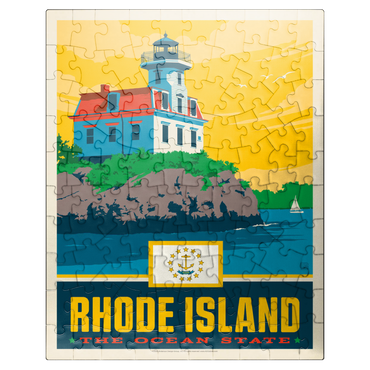 puzzleplate Rhode Island: The Ocean State 100 Jigsaw Puzzle
