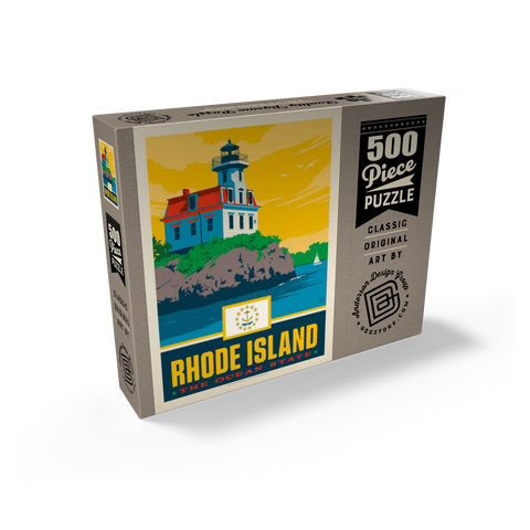 Rhode Island: The Ocean State 500 Jigsaw Puzzle box view2