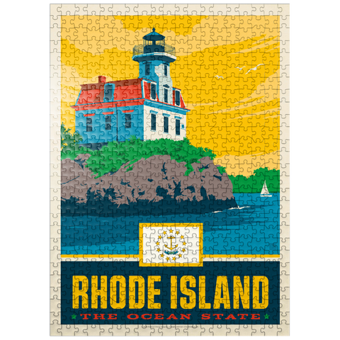 puzzleplate Rhode Island: The Ocean State 500 Jigsaw Puzzle