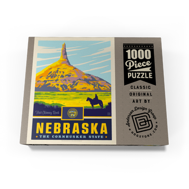 Nebraska: The Cornhusker State 1000 Jigsaw Puzzle box view3