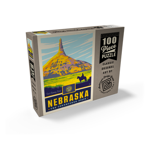 Nebraska: The Cornhusker State 100 Jigsaw Puzzle box view2