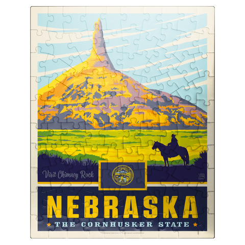 puzzleplate Nebraska: The Cornhusker State 100 Jigsaw Puzzle
