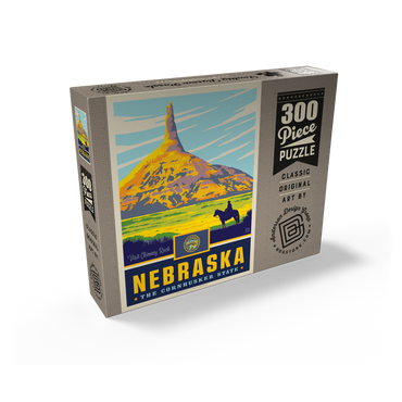 Nebraska: The Cornhusker State 300 Jigsaw Puzzle box view2