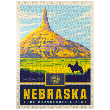 puzzleplate Nebraska: The Cornhusker State 500 Jigsaw Puzzle