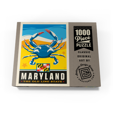 Maryland: The Old Line State 1000 Jigsaw Puzzle box view3