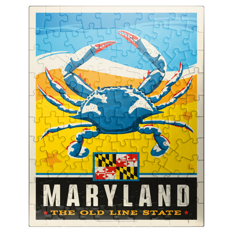 puzzleplate Maryland: The Old Line State 100 Jigsaw Puzzle