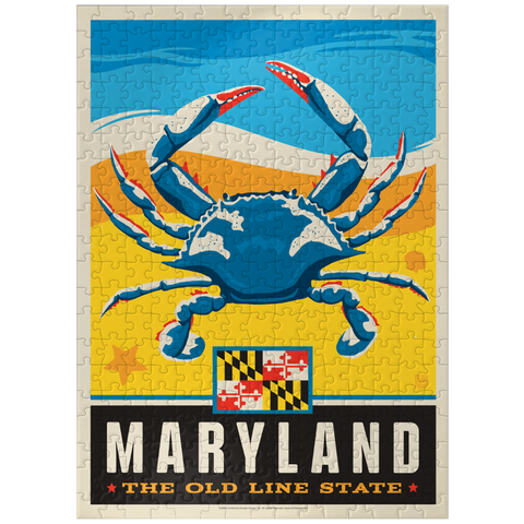puzzleplate Maryland: The Old Line State 300 Jigsaw Puzzle