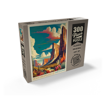Arizona: Desert Dreamscape, Vintage Poster 300 Jigsaw Puzzle box view2