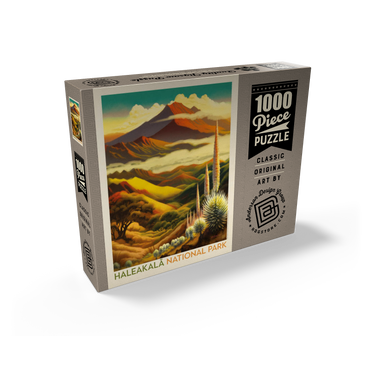 Haleakalā National Park: Above The Clouds, Vintage Poster 1000 Jigsaw Puzzle box view2