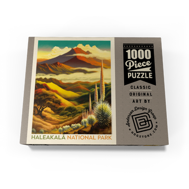 Haleakalā National Park: Above The Clouds, Vintage Poster 1000 Jigsaw Puzzle box view3