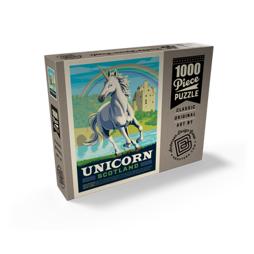 Mythical Creatures: Unicorn (Scotland), Vintage Poster – MyPuzzle