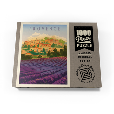 France: Provence In The Afternoon, Vintage Poster 1000 Jigsaw Puzzle box view3