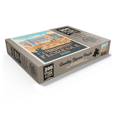 Italy: Florence (Cathedral View), Vintage Poster 300 Jigsaw Puzzle box view1