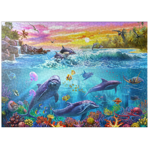 puzzleplate Magnificent Undersea World 1000 Jigsaw Puzzle