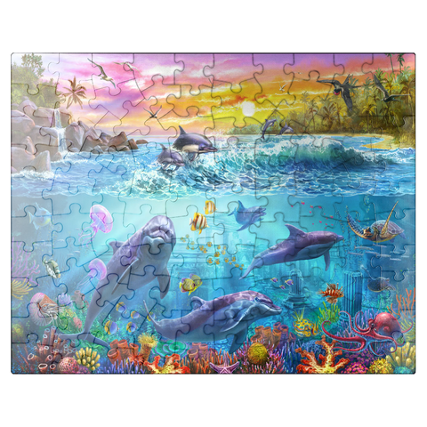 puzzleplate Magnificent Undersea World 100 Jigsaw Puzzle