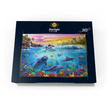 Magnificent Undersea World 500 Jigsaw Puzzle box view3