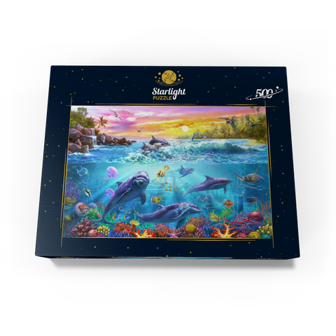 Magnificent Undersea World 500 Jigsaw Puzzle box view3