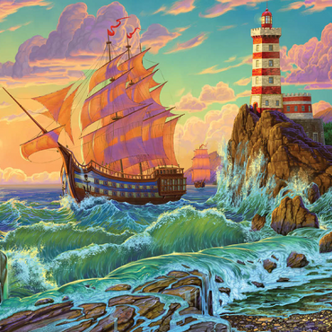 Beautiful Masterpiece 100 Jigsaw Puzzle 3D Modell