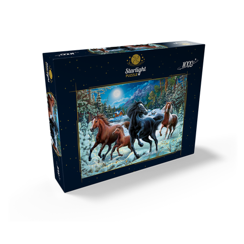 Winter Horses 1000 Jigsaw Puzzle box view2