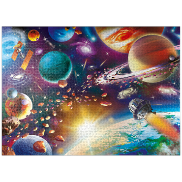 puzzleplate Sunrise in Space 1000 Jigsaw Puzzle