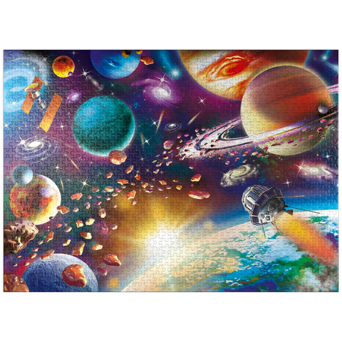 puzzleplate Sunrise in Space 1000 Jigsaw Puzzle