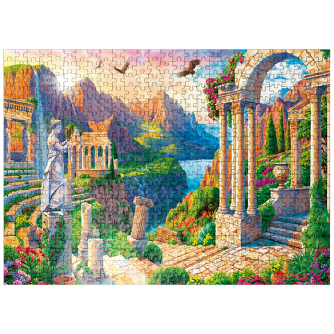 puzzleplate Antique City 500 Jigsaw Puzzle