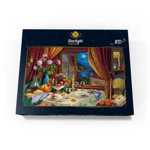 Romantic Dinner 100 Jigsaw Puzzle box view3