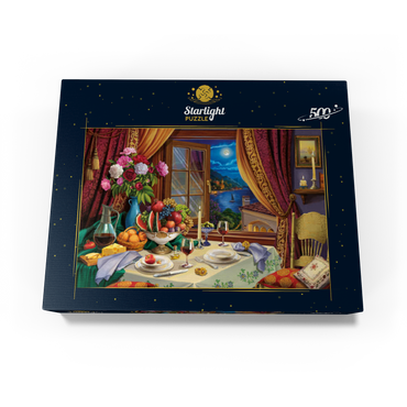 Romantic Dinner 500 Jigsaw Puzzle box view3