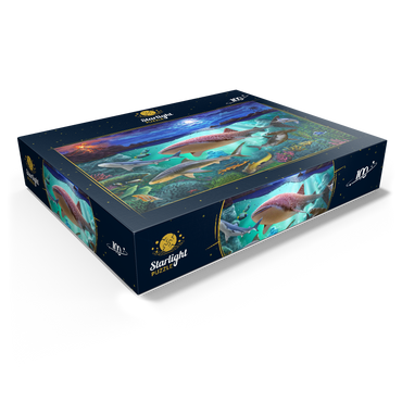 Sharks 100 Jigsaw Puzzle box view1