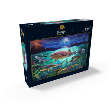 Sharks 100 Jigsaw Puzzle box view2