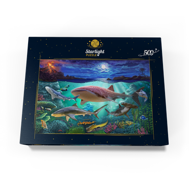 Sharks 500 Jigsaw Puzzle box view3