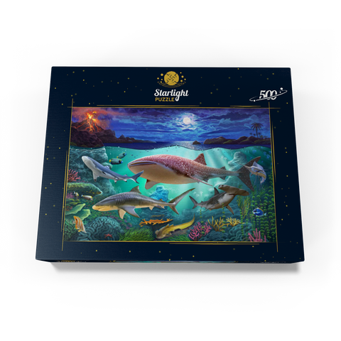 Sharks 500 Jigsaw Puzzle box view3